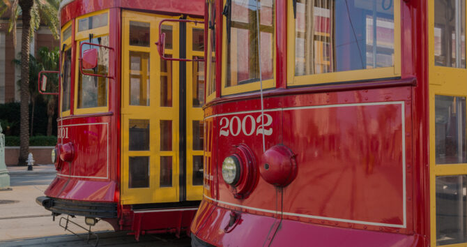 New Orleans Louisiana Streetcar