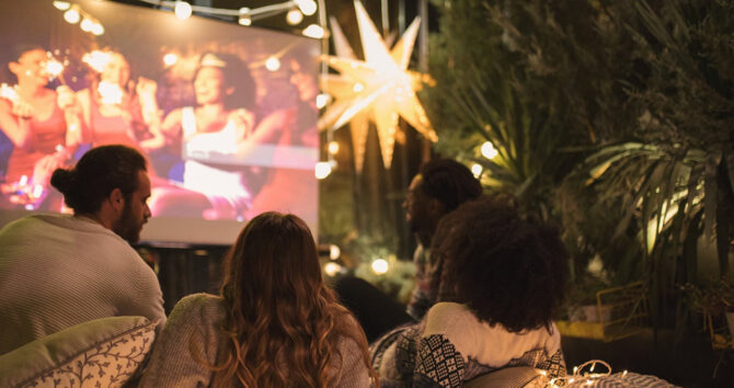 Ultimate Backyard Movie Theatre